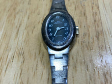 Load image into Gallery viewer, Vintage Jules Jurgensen Lady Sterling-Tone Oval Hand-Wind Mechanical Watch Hours