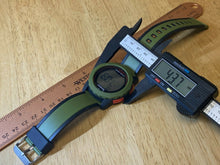 Load image into Gallery viewer, Armitron 40/8274 Men Green Large Display Digital Alarm Chrono Watch Hour~New Bat