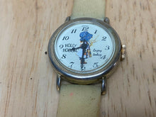 Load image into Gallery viewer, VTG Holly Hobbie By Bradley Swiss Lady Gold Tone Hand-Wind Mechanical Watch Hour