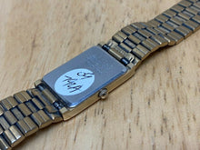 Load image into Gallery viewer, Seiko 2Y00-5G19 Lady Gold Tone Asymmetrical Analog Quartz Watch Hour~New Batter