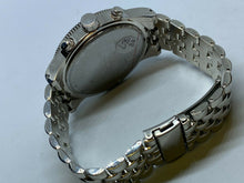 Load image into Gallery viewer, Unused Stylish Japan Movt Men Silver Black Analog Quartz Watch Hours~New Battery