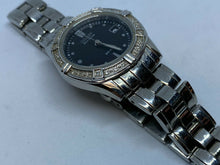 Load image into Gallery viewer, Citizen Eco-Drive E011 Lady 100m 28 Real Diamonds Silver Solar Quartz Watch Hour