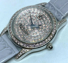 Load image into Gallery viewer, Victoria Wieck Bling Crystals Bubble Dome Analog Quartz Watch Hours~New Battery