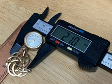 Load image into Gallery viewer, Vintage Banner 10k RGP Gold Small Second Hand-Wind Mechanical Brooch Watch Hours