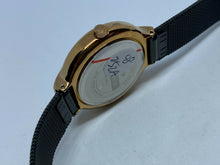 Load image into Gallery viewer, Unused OLMECA Lady Rose Gold Tone Black Mesh Analog Quartz Watch Hour~New Batter