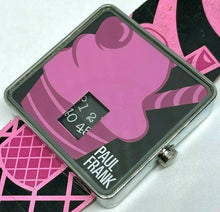 Load image into Gallery viewer, Paul Frank Lady 30m Jump Hour Square Leather Analog Quartz Watch Hour~New Batter