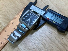 Load image into Gallery viewer, Topix Men 30m Steel Small Second France Movt Analog Quartz Watch Hour~New Batter