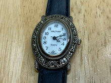Load image into Gallery viewer, Vintage Waltham Lady Art Deco MOP Oval Leather Analog Quartz Watch Hour~New Batt