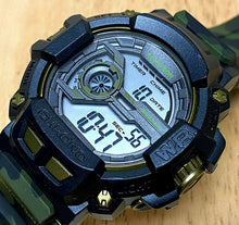 Load image into Gallery viewer, Armitron M1105 Men 100m Military Green Band Digital Chrono Watch Hour~New Batter