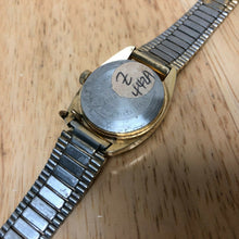 Load image into Gallery viewer, Vintage Timex Lady Gold Tone Metal Band Hand-Winding Mechanical Watch Hours~Date