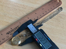 Load image into Gallery viewer, VTG Caravelle Bulova Lady Gold Tone Hand-Wind Necklace Pendant Pocket Watch Hour