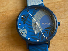 Load image into Gallery viewer, Unused Skagen SKW2860 Lady Aaren Floral Blue Analog Quartz Watch Hour~New Batter