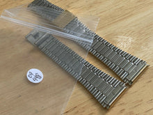 Load image into Gallery viewer, Original New Vintage Hamilton Mens Gold Tone SS Steel Watch Strap Band~19mm