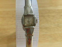 Load image into Gallery viewer, Vintage Elgin Lady 10k RGP 1/10 GF Cuff Bangle Hand-Wind Mechanical Watch Hours