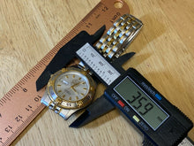 Load image into Gallery viewer, Caravelle Bulova 40C39 Leader Club Mens Dual Tone Quartz Watch Hours~New Battery