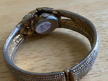 Load image into Gallery viewer, Vintage Geneva Lady 17 Jewel Stones Cuff Bangle Hand-Wind Mechanical Watch Hour