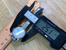 Load image into Gallery viewer, Vintage Timex Lady Classic Silver White Stretch Hand-Wind Mechanical Watch Hours
