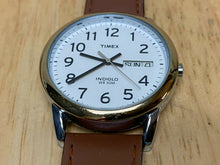 Load image into Gallery viewer, Timex Indiglo Mens 30m Dual Tone Analog Quartz Watch Hours~Day Date~New Battery