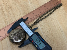 Load image into Gallery viewer, VTG Remington Mens Half-Hunter Flower Dial Liberty Hand-Wind Pocket Watch Hours