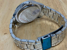 Load image into Gallery viewer, Unused ORTZ Mens Silver Bling Rhinestone Analog Quartz Watch Hours~New Battery