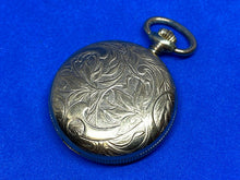 Load image into Gallery viewer, Vintage Caravelle-Bulova Swiss 36mm Gold Tone Half Hunter Hand-Wind Pocket Watch