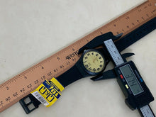 Load image into Gallery viewer, Unused Q&Q By Citizen Men 100m Black Beige Analog Quartz Watch Hours~New Battery