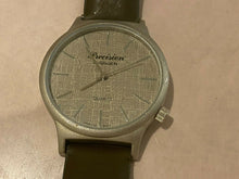 Load image into Gallery viewer, Nice Gruen Precision Men Silver Textured Dial Analog Quartz Watch Hours~New Batt