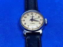 Load image into Gallery viewer, Vintage Starlite Lady 17 Jewels Silver Leather Hand-Wind Mechanical Watch Hours