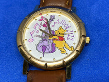 Load image into Gallery viewer, Vintage Timex Disney Pooh Jazz Men Musical Analog Quartz Watch Hours~New Battery