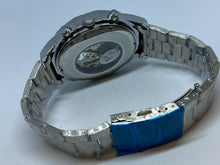 Load image into Gallery viewer, Unused Forsining Men Silver 30m Skeleton Hand-Wind Mechanical Analog Watch Hours