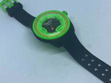 Load image into Gallery viewer, Ten Beats Men Lady 30m Green Black Rubber Analog Quartz Watch Hours~New Battery