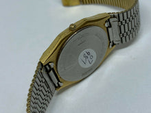 Load image into Gallery viewer, Vintage Bulova 82343 Mens Gold Tone Swiss Analog Quartz Watch Hours~New Battery