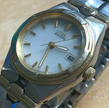 Load image into Gallery viewer, Citizen Eco-Drive E010 Lady Dual Tone Steel Solar Analog Quartz Watch Hours~Date