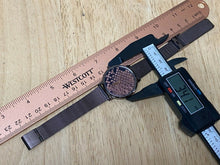 Load image into Gallery viewer, Unused Vince Camuto Lady Brown Pattern Dial Analog Quartz Watch Hour~New Battery