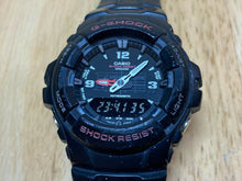 Load image into Gallery viewer, CASIO G-Shock G-100 Men Black Analog Digital Alarm Chrono Watch Hour~New Battery