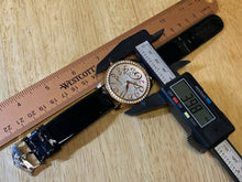 Load image into Gallery viewer, Betsey Johnson Men Lady Gold Tone Rhinestone Analog Quartz Watch Hour~New Batter