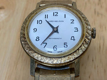 Load image into Gallery viewer, Vintage Lord Nelson Men Gold Tone Stretch Swiss Hand Wind Mechanical Watch Hours