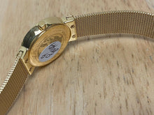 Load image into Gallery viewer, Bering Lady 50m Gold Tone Sapphire Crystal Analog Quartz Watch Hours~New Battery