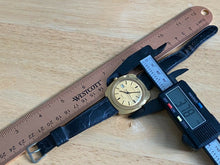 Load image into Gallery viewer, Vintage Timex Viscount Mens Gold Tone Self-Wind Automatic Mechanical Watch Hours