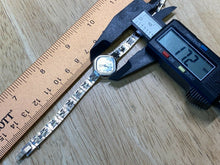 Load image into Gallery viewer, VTG Caravelle Bulova Lady Silver Diamond-Shape Hand-Wind Mechanical Watch Hours