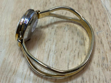 Load image into Gallery viewer, Vintage San Mauno Lady Gold Tone Cuff Bangle Hand-Wind Mechanical Watch Hours