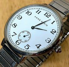 Load image into Gallery viewer, Anne Klein AK1205 Classic Silver White Small Second Quartz Watch Hour~New Batter