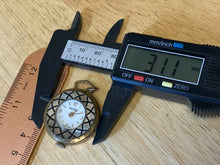 Load image into Gallery viewer, VTG Woldman Lady Swiss Gold Tone Hand-Wind Necklace Pendant Pocket Watch Hours