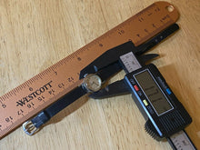 Load image into Gallery viewer, VTG Girard Perregaux Lady Silver Leather Swiss Hand-Wind Mechanical Watch Hours
