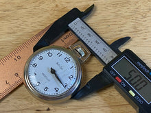 Load image into Gallery viewer, Vintage Westclox Pocket Bull's Eye Mens Hand-Wind Mechanical Pocket Watch Hours