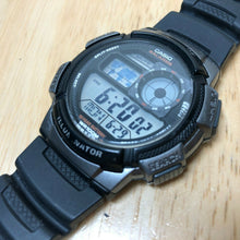 Load image into Gallery viewer, Casio AE-1000W Mens 100m World Time Digital Alarm Chrono Watch Hours~New Battery