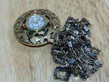 Load image into Gallery viewer, Vintage Vantage By Hamilton Lady Gold Tone Hand-Wind Necklace Pendant Watch Hour