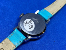 Load image into Gallery viewer, VTG Disney Mickey Bradley Lady Silver Leather Hand-Winding Mechanical Watch Hour