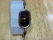 Load image into Gallery viewer, Vintage Lady Brown Dial Oval Cuff Bangle Hand-Winding Mechanical Watch Hours