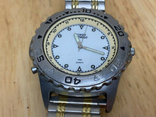 Load image into Gallery viewer, Vintage Timex Men Moving Bezel Diver Style Analog Quartz Watch Hours~New Battery